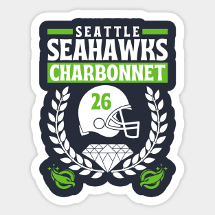 Seattle Seahawks Charbonnet 26 Edition 2 Sticker